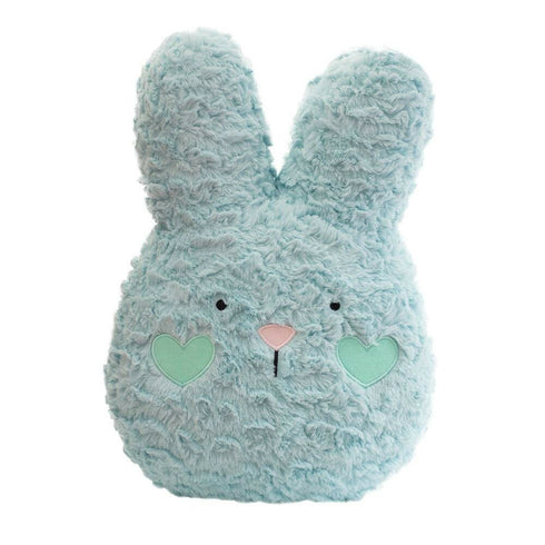 Manhattan Toy Company Easter Bunny Peep Plush Blue Stuffed Animal 15" New